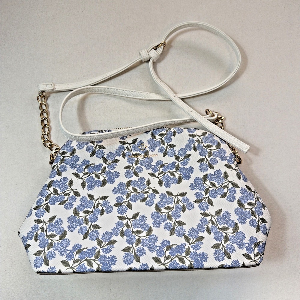 Nanette Lepore Shoulder Purse Womens Cottagecore Shabby Chic Flower Handbag Top